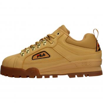 Fila Trailblazer L 1010705.EDU Men's Yellow Athletic Trainers, UK 10.5