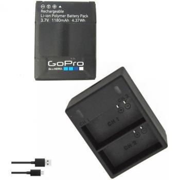 Cargador USB original para Gopro Hero 3/3+