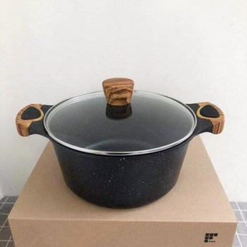 Japanese Aluminum Soup Pot for Gas Cooking