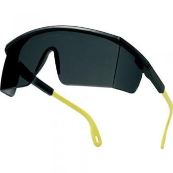 Gafas de protección Delta Plus policarbonato monobloque ahumado color gris-amarillo UV400