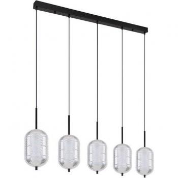Kurius Lámpara Colgante Glóbulo Negro Gran con Led 16043‑5H