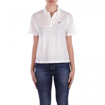 Lacoste T-shirt Panna Classic