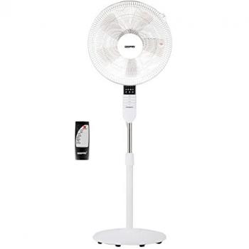 Geepas 16'' Remote Control Oscillating Pedestal Fan