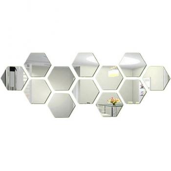 15x15cm Decorative Mirror Wall Sticker