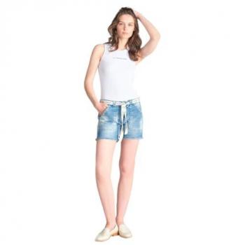 Le Temps‑Bloom Shorts – Damen, 98% Baumwolle, 2% Elasthan