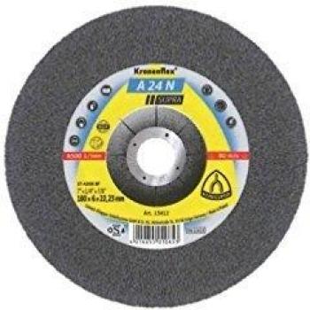 Meule d'ébarbage coudée Klingspor A 24 N 125 x 6 mm