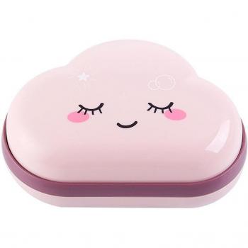 Portable Soap Box with Cloud Design
