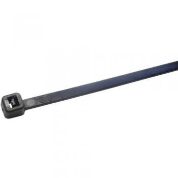 WKK UV-Stabilized Black Cable Tie 200mm x 7.6mm, 100 Count