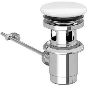 Bonde verrouillable Villeroy Boch chrome/alpin blanc 68100001