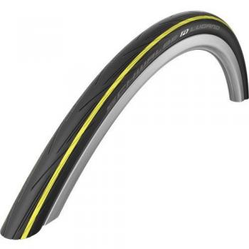 Buitenband Schwalbe Lugano K-guard 700x25C Zwart/geel