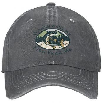Chapeau extérieur « Me Want Fish Fear Me »
