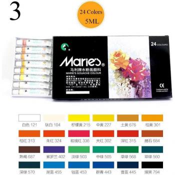 Acuarela Gouache 5 mL – Paquete para Dibujos y Pinturas