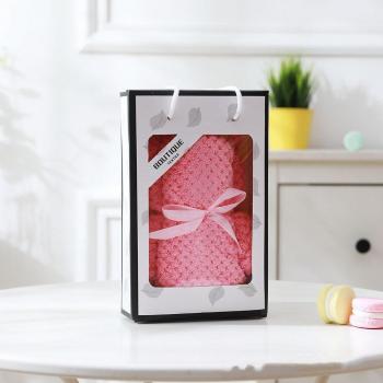 Cotton Coral Velvet Towel Set for Adults and Children