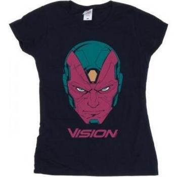 Abbigliamento femminile: T-shirt Vision dei Vendicatori in cotone