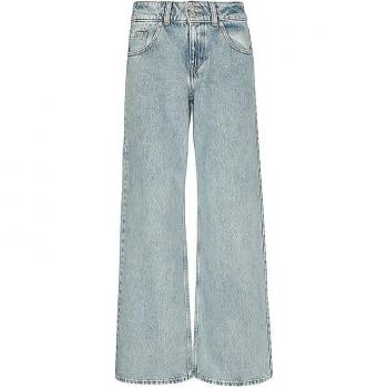 Levi's Jean femme bleu clair délavé taille super basse W26 L32