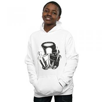 Disney Warp Speed Junior Boy’s Hoodie – Pure White