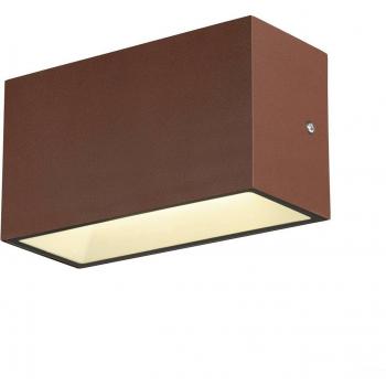 SLV Sitra Outdoor Wall Light 20cm Rust LED