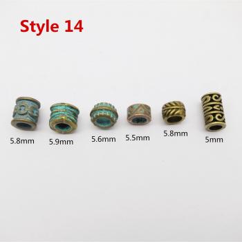 Viking-Inspired Hair Braid Rings
