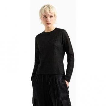 Armani Exchange Pullover Schwarz, Größe M, Damen