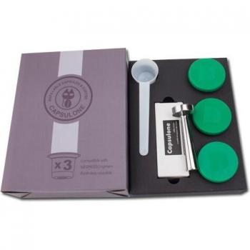 Nespresso Compatible Refillable Stainless Steel Coffee Capsules