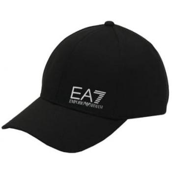 EA7 Emporio Armani Men's Black/Silver Cap