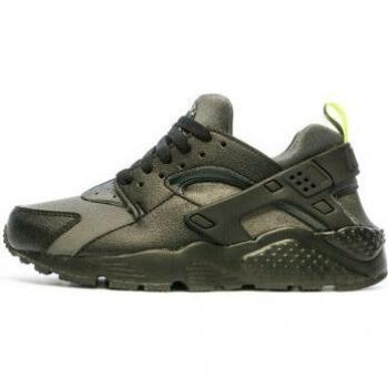 Nike Huarache Run GS Noir Mixte Enfant