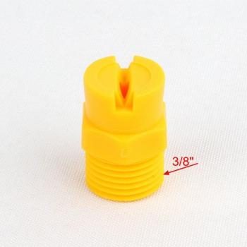 Boquilla de rociado tipo ventilador para lavado, 5 uds, medidas 1/8, 1/4, 3/8, 1/2