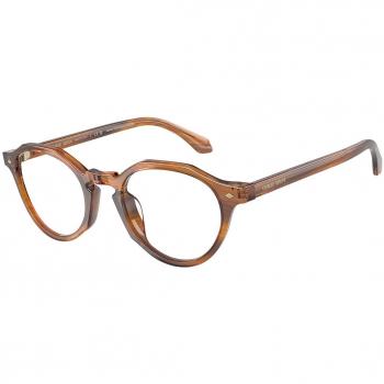 Giorgio Armani AR7264U 6163 Men's Brown Eyeglasses Size 49