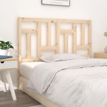 Pine Bed Headboard 185.5x4x100 cm Solid Wood