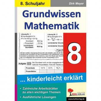 KOHL Verlag Grundwissen Mathematik / Klasse 8