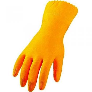 Gants ménagers en latex, Jaune, Taille 10