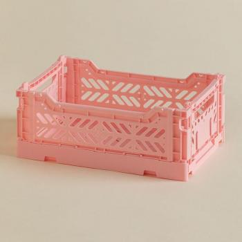 Mini‑Box „Sklum“ in Pink – 26 cm, faltbar und stapelbar