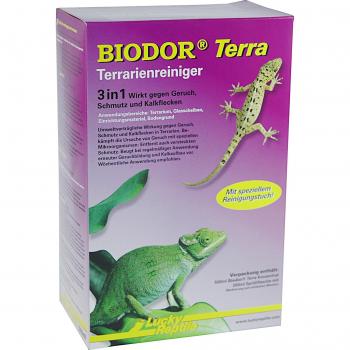 Biodor Terra 500 ml – Pulitore Multiuso per Terrari Lucky Reptile