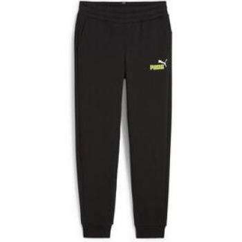 PUMA ESS 2 Col Logo Unisex Kinderhose Schwarz 152