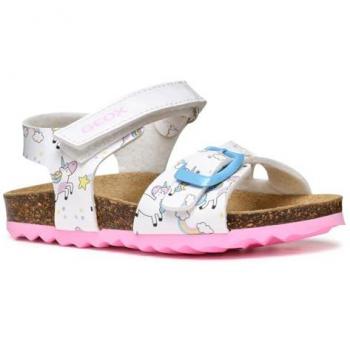 Geox Chalki White Men’s Slip‑on Sandal, UK 6