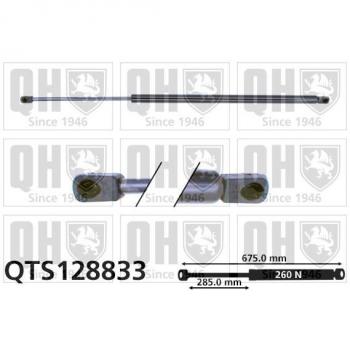 Réservoir pneumatique pour capot Mercedes-Benz CLS/QTS128833
