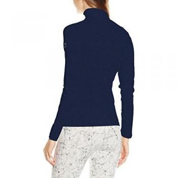 Sous-vêtement mérinos femme SuperNatural Base 1/4 Zip 175 taille L bleu/noir