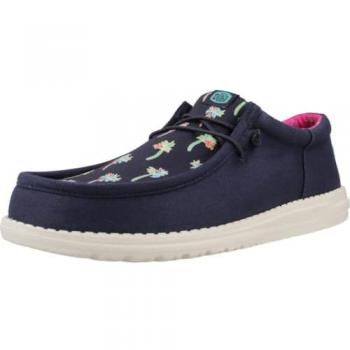 Modelo Wally Funk Palmera Azul HEY DUDE