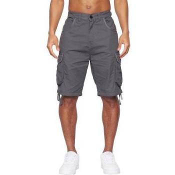 Herren Cargo-Shorts Jamstar von Crosshatch 32R in Hellgrau