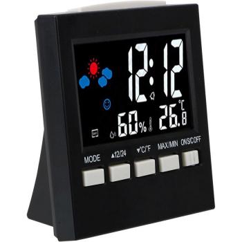 Digital Alarm Clock with Hygrometer