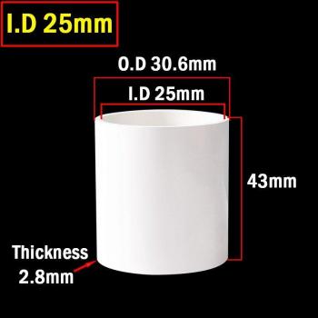 Raccord d'eau PVC blanc 20-50mm