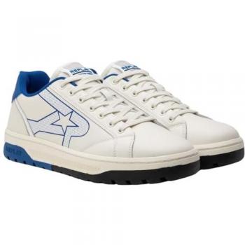 Replay Gemini Star 8 UK White/Blue Slip‑On Kicks