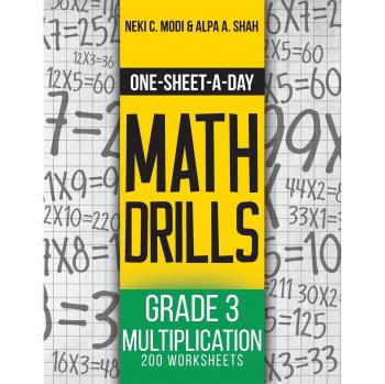 One-Sheet-A-Day Math Drills: Grade 3 Multiplication