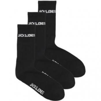 Chaussettes Jack & Jones Melvin Noires (x3)