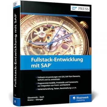 Glavanovits, Rene: Fullstack-Entwicklung mit SAP