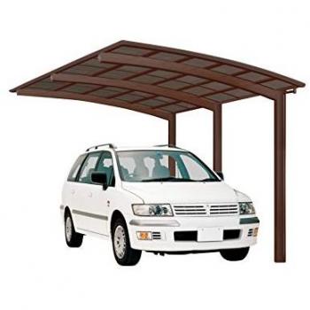 Ximax Einzelcarport Portoforte Typ 110 Standard-mattbraun, BxT: 270x495 cm