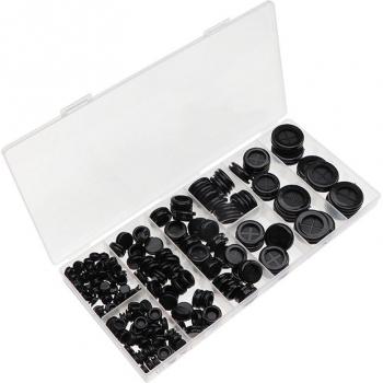 Juego de Arandelas de Orificio de Enchufe 170 Pcs – Cortafuegos Eléctrico Doble Cara