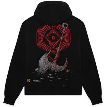 T-shirt à capuche Darius Noir – Version masculine