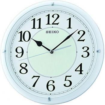 Pure White Seiko Clock