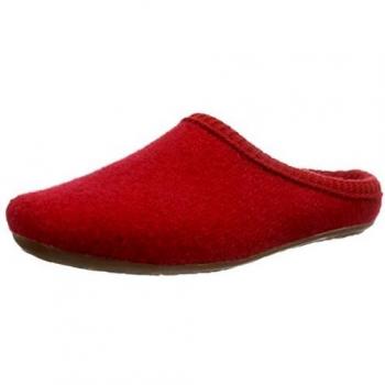 Dakota Classic Pantoffeln von Haflinger, Ziegelrot, 37 EU